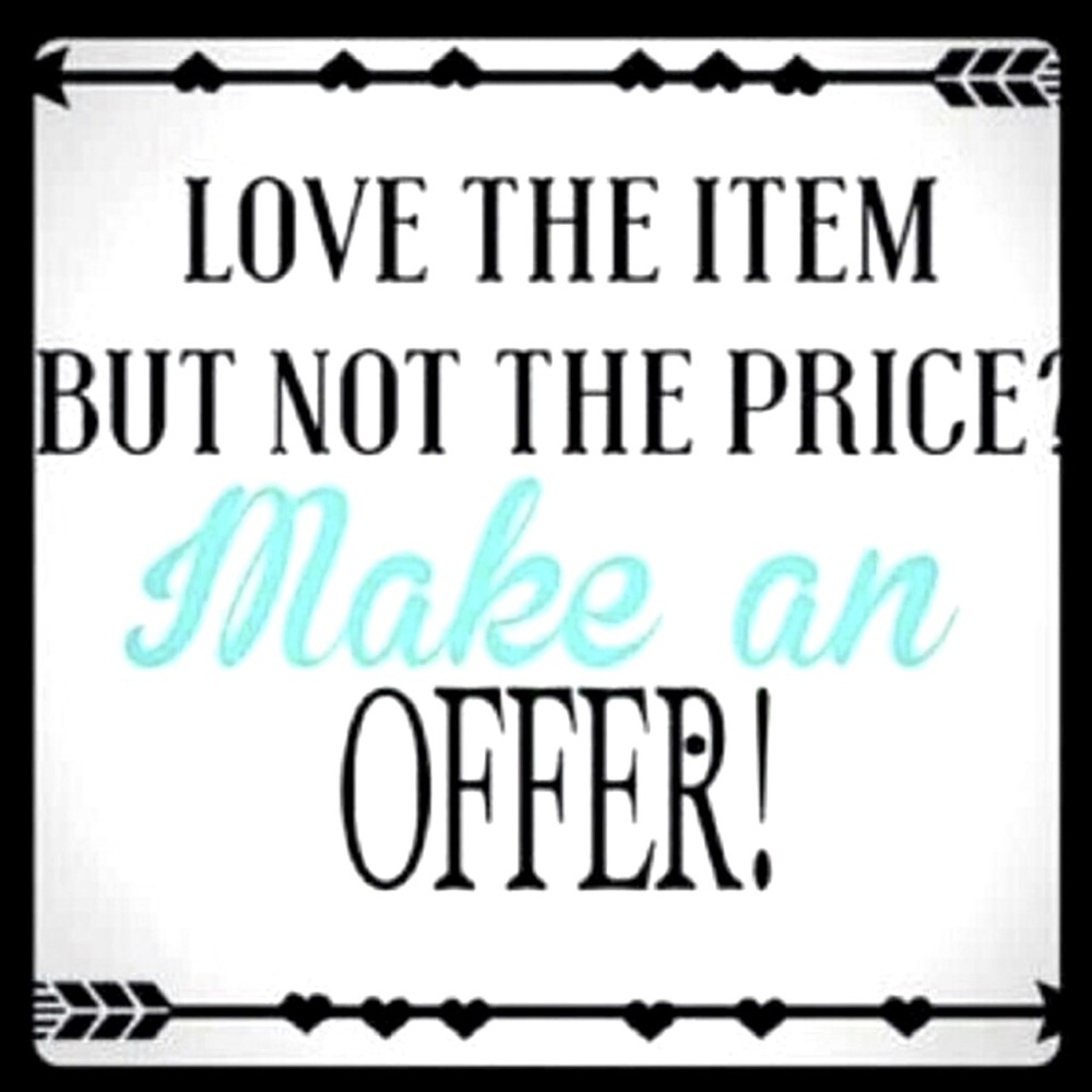 Love the item make an offer let’s make a deal